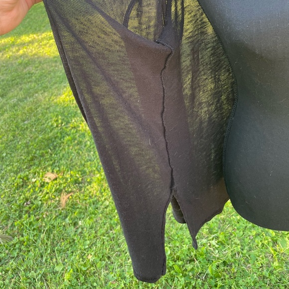 Divided Black Cardigan - Picture 4 of 8